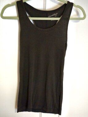 Gray Racerback Tank Top